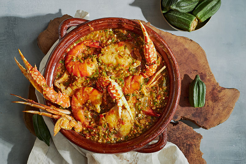 Seafood Okra
